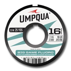 Umpqua Deceiver HD Big Game Fluoro Tippet 25YD in One Color